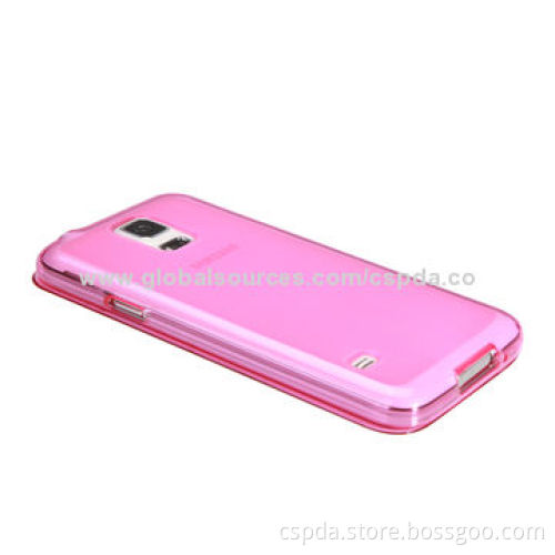Fast Deadline Folio Style TPU Mobile Phone Case for Samsung Galaxy S5, Different Colors Welcomed
